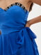 Платье вечернее синее "Синтия" | 6282334 | фото 5
