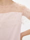 Платье А-силуэта пудрового цвета "Тиана" | 6282344 | фото 4