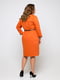 Сукня-жакет помаранчевого кольору "Мальфа" | 6282486 | фото 3