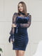Сукня вечірня темно-синя "Рамона" | 6282503 | фото 2