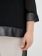 Блуза черная «Селфи» | 6282506 | фото 4