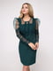 Сукня смарагдового кольору «Болеро» | 6282516 | фото 2