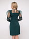 Сукня смарагдового кольору «Болеро» | 6282516 | фото 3