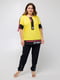 Блуза жовта «Аламоса» | 6282536 | фото 2