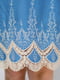 Сукня А-силуету блакитне з декором "Надін" | 6282537 | фото 5