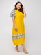 Сукня А-силуету жовта "Селеста" | 6282549 | фото 2