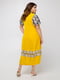 Сукня А-силуету жовта "Селеста" | 6282549 | фото 3