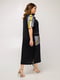 Платье А-силуэта черное "Ребека" | 6282553 | фото 3