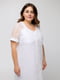 Платье белое «Эмбер» | 6282554 | фото 4
