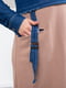 Сукня бежево-синя «Евія» | 6282561 | фото 5