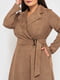 Сукня коричнева «Інес» | 6282590 | фото 4