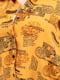Сукня-сорочка теракотового кольору з принтом "Колізей" | 6282620 | фото 6