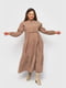 Сукня кольору капучіно «Ісіда» | 6282656 | фото 3