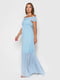Платье голубое «Агнес» | 6282720 | фото 2