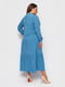 Платье голубое «Исида» | 6282725 | фото 3