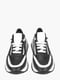 Кроссовки черно-белые кожаные | 6285688 | фото 6
