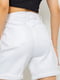 Шорты джинсовые белые | 6286308 | фото 4