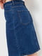 Юбка джинсовая синяя | 6286309 | фото 3