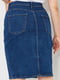 Юбка джинсовая синяя | 6286309 | фото 4