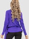 Блуза фиолетовая с принтом | 6286401 | фото 4