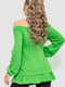 Блуза зелена | 6286406 | фото 4