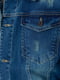 Куртка джинсовая синяя | 6286427 | фото 5