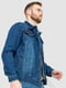 Куртка джинсовая темно-синяя | 6286433 | фото 3
