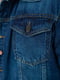 Куртка джинсова темно-синя | 6286433 | фото 5