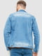 Куртка джинсова блакитна | 6286437 | фото 4