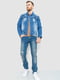 Куртка джинсовая синяя | 6286445 | фото 2