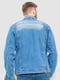 Куртка джинсова блакитна | 6286446 | фото 4