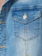 Куртка джинсова блакитна | 6286448 | фото 5