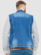 Куртка джинсовая синяя | 6286452 | фото 4