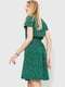 Платье А-силуэта зеленое | 6286461 | фото 4