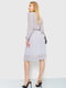Платье А-силуэта белое в горох | 6286471 | фото 4