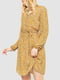 Сукня А-силуету коричнева | 6286473 | фото 3