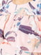 Платье А-силуэта персиковое с принтом | 6286499 | фото 5