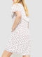 Платье А-силуэта белое с узором | 6286506 | фото 4