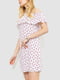 Сукня А-силуету біла з візерунком | 6286507 | фото 3