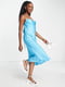 Сукня у білизняному стилі блакитна | 6286737 | фото 2