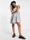 Сукня А-силуету сіра | 6287038 | фото 2