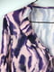 Блуза фиолетовая с принтом тай-дай | 6287648 | фото 2