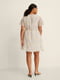 Сукня А-силуету біла в квітковий принт | 6287649 | фото 4