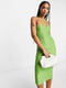 Сукня зелена з візерунком | 6287728