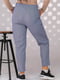 Штани прямі кольору джинс | 6282975 | фото 4
