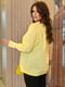 Блуза лимонного кольору | 6282983 | фото 2