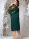 Сукня темно-зелена | 6283174 | фото 2