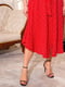 Сукня А-силуету червона | 6285176 | фото 3