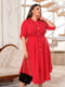Сукня А-силуету червона | 6285176 | фото 4