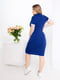 Платье-футляр синее | 6285210 | фото 2